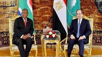 في اتصال هاتفي.. السيسي يناقش مع رئيس جنوب افريقيا ملف سد النهضة والقضية الليبية