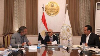 وزير التعليم يبحث أوجه التعاون مع ممثل منظمة يونيسيف في مصر