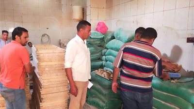 تحرير 106 محضرًا خلال حملات تموينية  علي الأسواق والمخابز فى الإسماعيلية