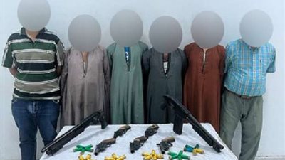 ضبط 27 قطعة سلاح ناري وتنفيذ 626 حكم قضائى متنوع في حملة أمنية بأسيوط