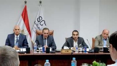 الهيئة الاقتصادية للقناة تستقبل وفد شركة كراستسفيتمت Krastvetmet الروسية