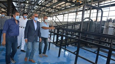 محافظ القليوبية يتفقد مجزر الخانكة بعد تطويره بتكلفة 20 مليون جنيه