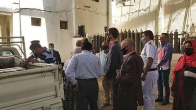 ضبط مصنع لغش أسطوانات الأكسجين المستخدمة في الأغراض الطبية بشبرا الخيمة
