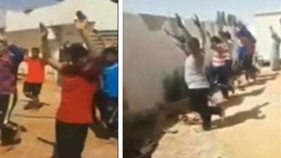 بالفيديو.. لحظة تعذيب ميليشيات الوفاق لعمال مصريين في ليبيا