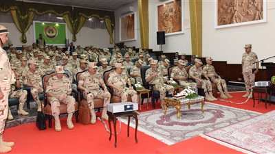 رئيس أركان حرب القوات المسلحة يشهد تنفيذ مشروع مراكز القيادة التعبوى التكتيكى