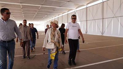 لمتابعة الاستعدادات لمؤتمر المناخ COP27.. وزيرة البيئة في جولة تفقدية لشرم الشيخ