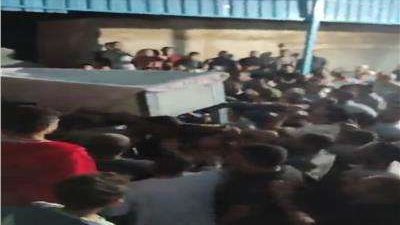 أهالي المنوفية يشيعون جثمان صيدلي حلوان ضحية خيانة زوجته| صور