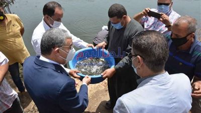 محافظ المنيا يشهد بداية موسم تنمية نهر النيل 2020