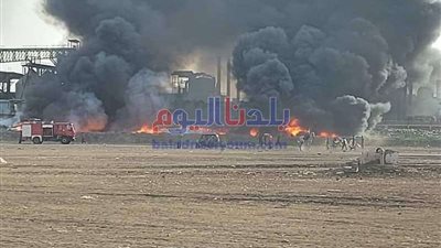 السيطرة على حريق فى مقلب قمامة بكفر الزيات