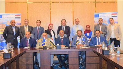 نائب وزير الإسكان للبنية الأساسية يبحث سبل التعاون مع الاتحاد الأوروبي