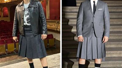 سر ارتداء المشاهير والنجوم من الرجال للتنانير.. بعيدة عن المثلية!