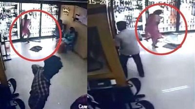 شاهد .. أغرب حادثة وفاة لامرأة اصطدمت بـ 