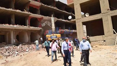 تحرير 75 محضر إشغال وفض التجمعات بشارع طلعت حرب بمركز أبوقرقاص بالمنيا