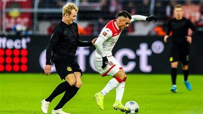 ماينز يفوز على بروسيا دورتموند في الدوري الألماني