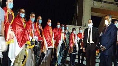 المصريون المحتجزون في ليبيا فور الوصول: 