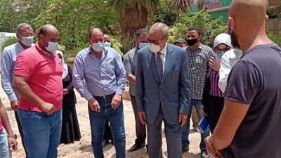 محافظ القليوبية يتفقد عدد من المستشفيات بالمحافظة لدفع الأعمال بها