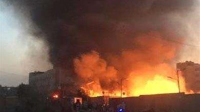 فرن بلدي في عشة يحرق 13 منزلا بسوهاج