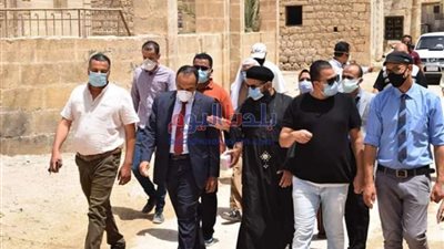 محافظ المنيا يوجه بتيسير أعمال المرحلة الثانية من مشروع إحياء مسار العائلة المقدسة