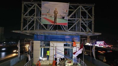 رئيس الوزراء يتفقد محطة السلام إحدى محطات الأتوبيس الترددي BRT