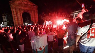 توقيف 444 شخصا في أحداث شغب بجولة الذهاب للدوري الجزائري