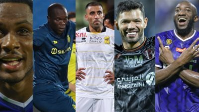ترتيب هدافي الدوري السعودي بعد انتهاء الجولة الخامسة