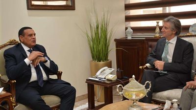 وزير التنمية المحلية يستقبل الممثل لبرنامج الأمم المتحدة الإنمائي في مصر