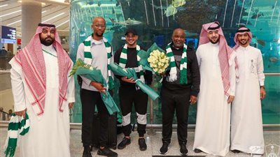 بالصور والفيديو.. هكذا استقبل الاهلي السعودي 