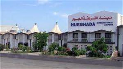 مطار الغردقة الدولى يستقبل 76 رحلة طيران تقل قرابة 11 ألف سائح اليوم