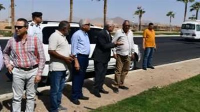 خالد فودة: جاري الانتهاء من أكثر من 15 ميدانا جديدا بمدينة شرم الشيخ