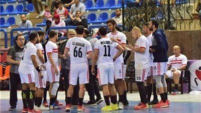 يد الزمالك يفوز على مولودية الجزائر في بطولة إفريقيا بتونس