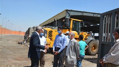 محافظ القليوبية يتفقد مقلبي القطاوي وكوبري المنصورة