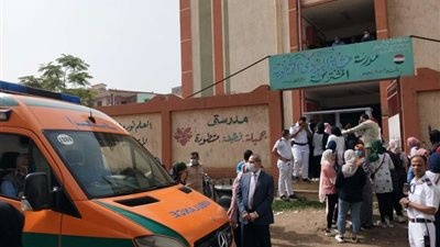 اشتباه إصابة طالبة بلجنة امتحانات بإحدى مدارس مركز أجا