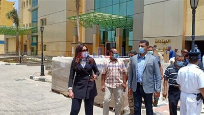 نائب محافظ البحيرة تتابع انتظام امتحانات الثانوية العامة بكوم حمادة