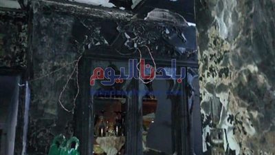 السيطرة على حريق شب فى 7 منازل بقطور