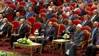 بحضور الرئيس السيسي.. بدء فاعليات احتفال وزارة الأوقاف بالمولد النبوي الشريف