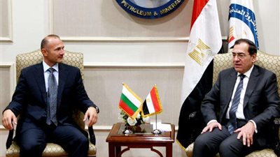وزير البترول يبحث مع نظيرة البلغارى تعزيز التعاون فى مجالات الغاز والطاقة