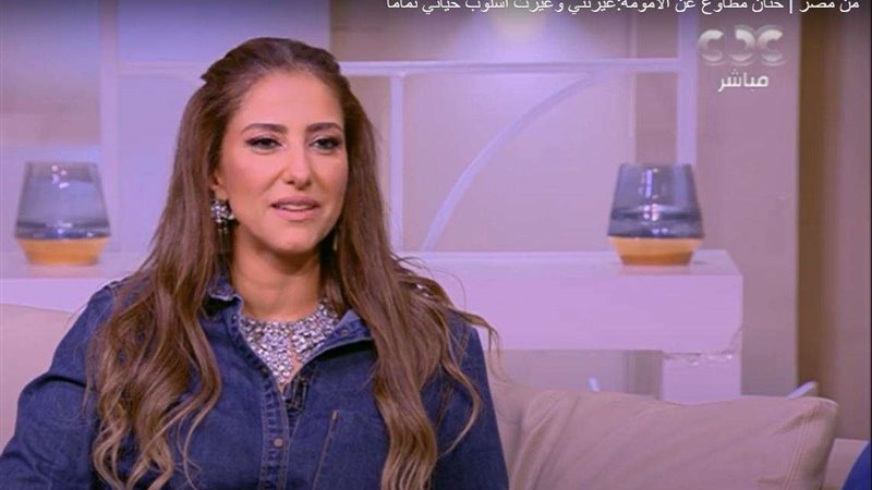 الفنانة حنان مطاوع