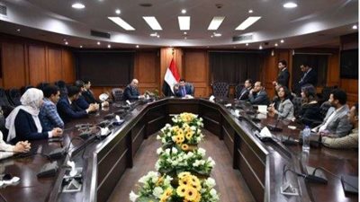 وزير الشباب يلتقي ممثلي مبادرة شباب مصر 2030