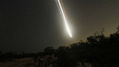 سقوط جسم فضائي في الهند