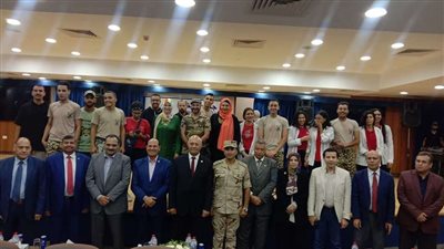 رئيس جامعة بنها يشهد الاحتفال بالذكرى 49 لانتصارات أكتوبر المجيدة