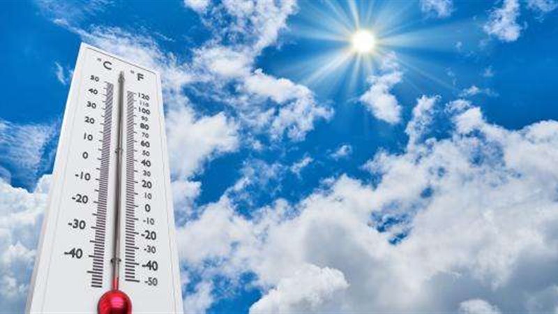 درجات الحرارة اليوم