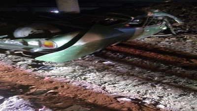 الأب مات محتضنا ابنه حادث سقوط سيارة من أعلى كوبري الأخصاص