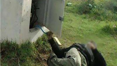 حرامي غشيم.. مصرع لص صعقًا بالكهرباء أثناء سرقة محول بالخليفة