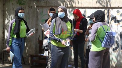 انتهاء امتحان اللغة الأجنبية الأولى للثانوية العامة 2020.. صور