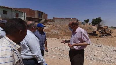 الري تبدأ في تأهيل مخرات السيول بمركزي الصف وأطفيح بالجيزة