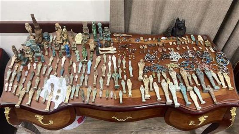 الاثار المضبوطة