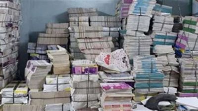 ضبط 10 آلاف نسخة كتاب مطبوع دون تصريح داخل مخزن بالقاهرة