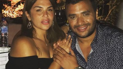 برسالة رومانسية.. رامي صبرى يحتفل بعيد ميلاد زوجته