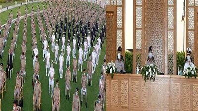 وزير الدفاع يشهد تخريج دفعات جديدة من أكاديمية ناصر العسكرية وكلية القادة والأركان