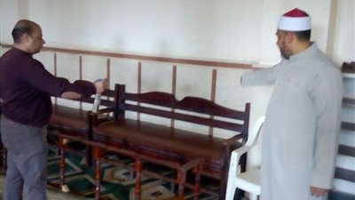 حملات مكثفة لتطهير وتعقيم المساجد ودور العبادة بالدقهلية